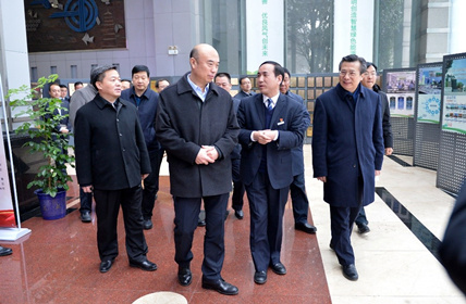 【陜鼓集團】陜西省委副書記、省長、省政府黨組書記劉國中一行蒞臨陜鼓視察指導工作